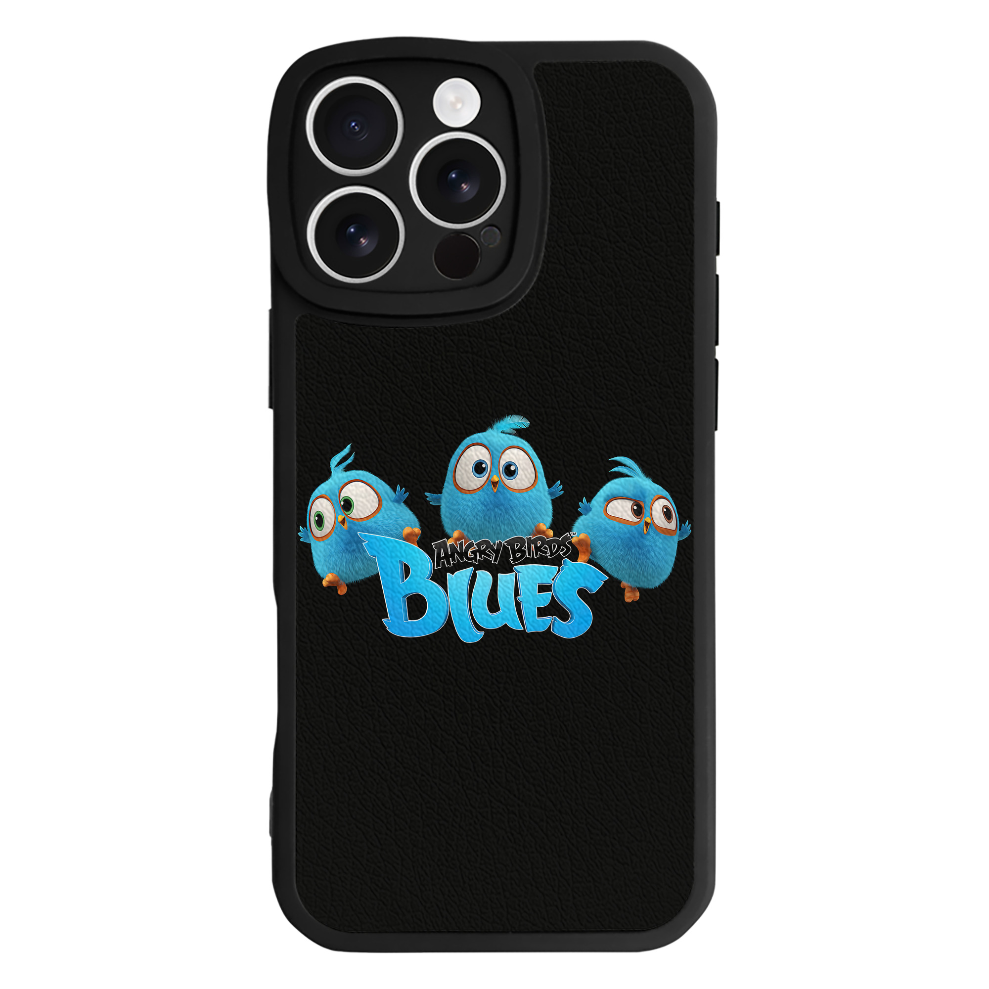 （画像用） Angry Birds アングリーバード 【iPhone 16シリーズ対応】シリコンスマホケース（レザー調） 材質：シリコン